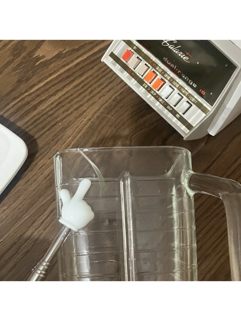Vintage Osterizer Galaxie 10-Speed White Working Blender - READ Description